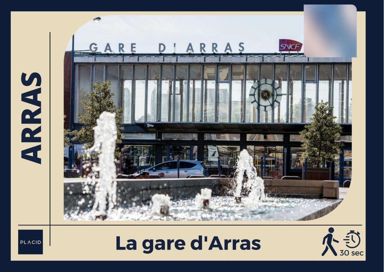 Le Scottmanhouse - Appartement Prive - Centre Ville - Gare - Wi-Fi أراس المظهر الخارجي الصورة