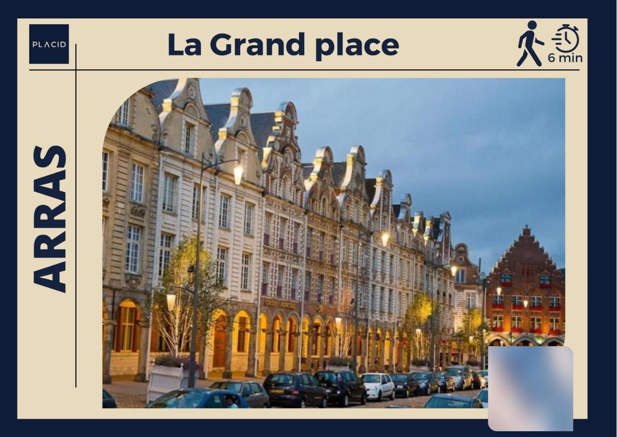 Le Scottmanhouse - Appartement Prive - Centre Ville - Gare - Wi-Fi أراس المظهر الخارجي الصورة